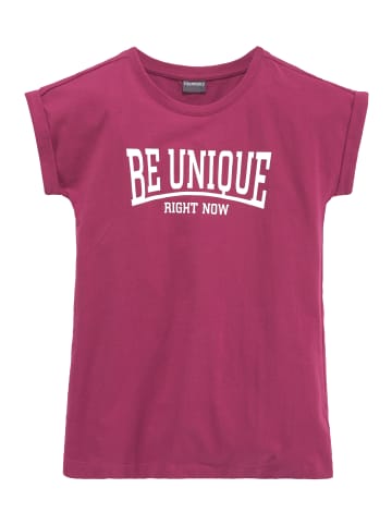 T-Shirt in bordeaux