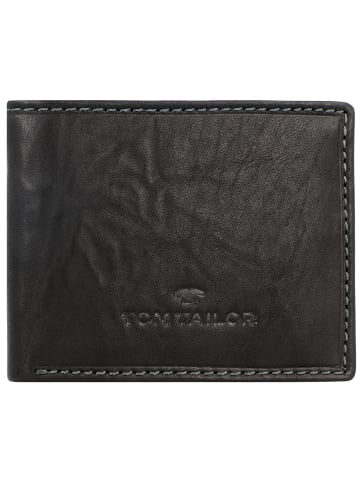 Lary Geldbörse Leder 10 cm black