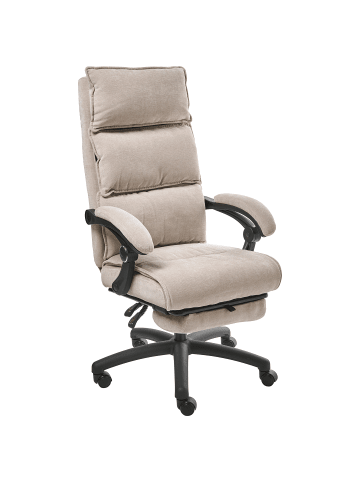 Bürostuhl EATON in Beige/Schwarz - (W) 50 x (H) 114 x (L) 66 cm
