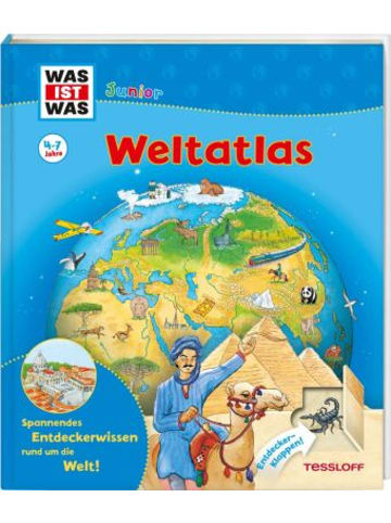Buch - WAS IST WAS Junior Weltatlas für Kinder