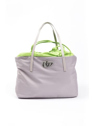 Rot Grau Polyester Damen Schulter Tasche