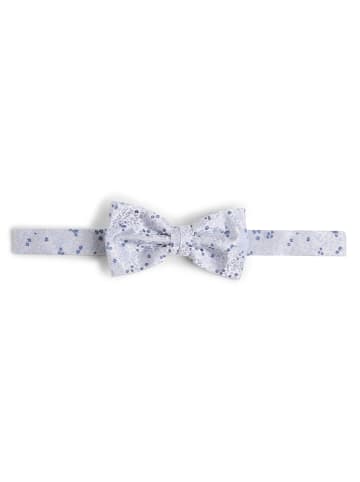 Fliege in hellblau silber - 0001