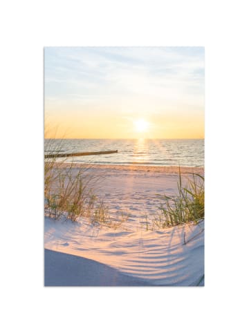 Poster Sonnenuntergang