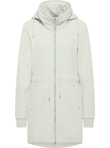 Damen Sweatmantel in Mint Melange