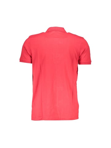 Rot Baumwolle Herren Polo Hemd