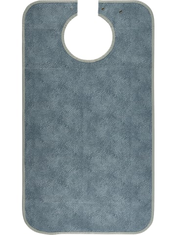 XXL-Speiseschürze in grau/blau