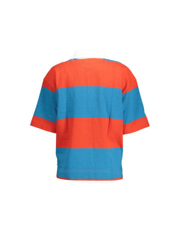 Rot Bio Baumwolle Damen Polo