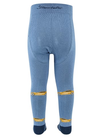 Strumpfhose Autos in mittelblau