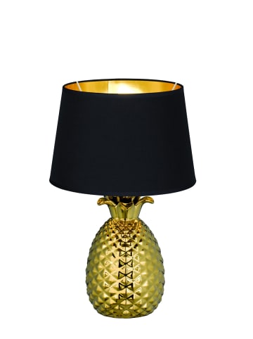 Tischleuchte PINEAPPLE in goldfarbig