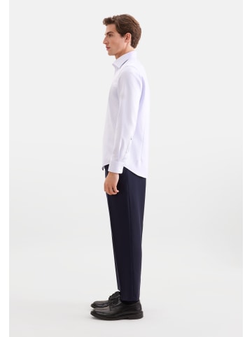 Business Hemd X-Slim in Mittelblau