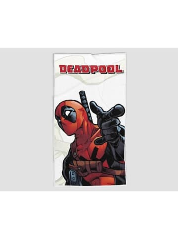 Marvel Deadpool Strandtuch – 100% Polyester, ideal für Sonne, in Mehrfarbig