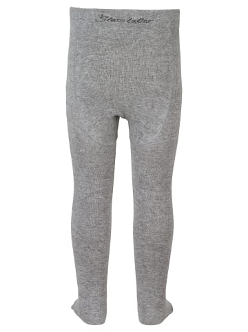 Strumpfhose uni in silber mel.