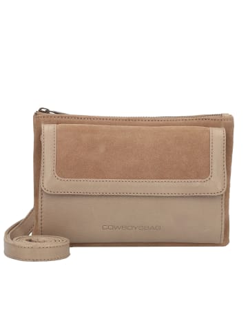 Seventies Suede Umhängetasche Leder 21 cm nomad