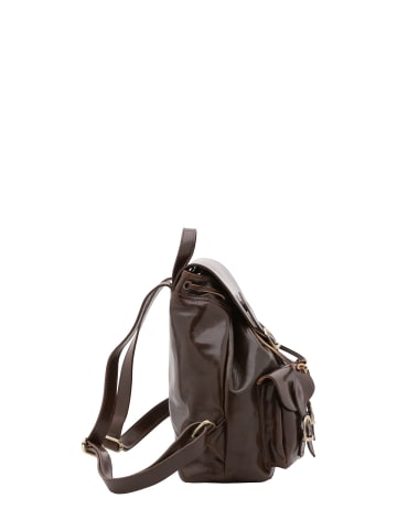 Schultertasche in DARK BROWN B
