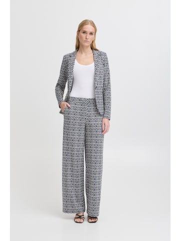 Casual Hose IHKATE Loose fit in Total Eclipse Ikat Tile Aop