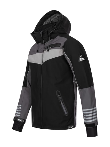Softshelljacke in Schwarz