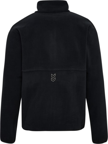 Kinder Fleecejacke/Fleecepullover "Hmlpulse Fleece Jacket" in Schwarz