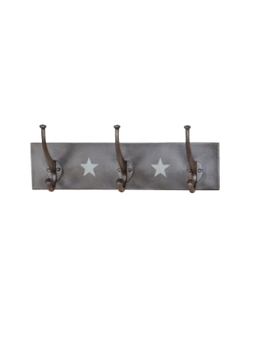 Hakenleiste Star in grau