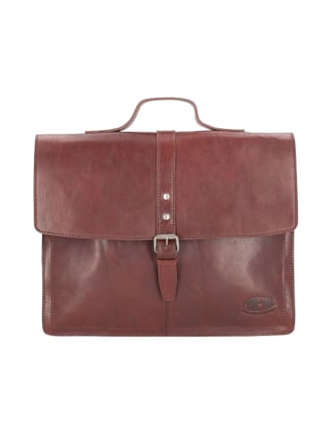 Aktentasche Leder 37 cm braun