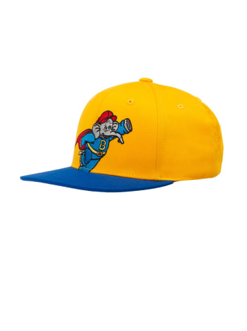 Snapback Cap Benjamin Blümchen - Superheld in gelb-blau