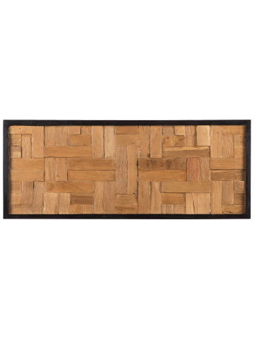 Wandobjekt TOLUCA in Braun - (W) 100 x (H) 40 x (L) 4 cm Horizontal