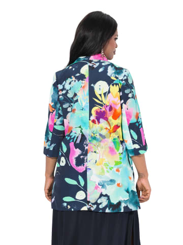 Jacke in mittelblau