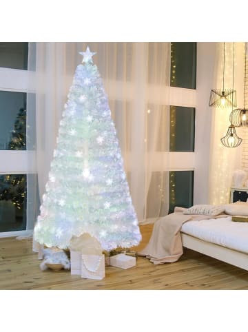 Weihnachtsbaum Künstlich mit Beleuchtung in Weiß