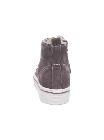 Hightop-Sneaker in mohair/panna