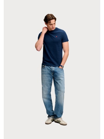 T-Shirt in dunkelblau