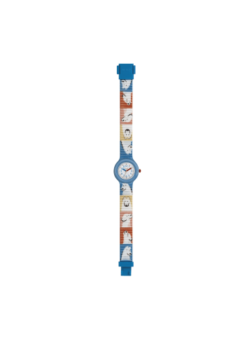 Analoguhr kids fun weiss