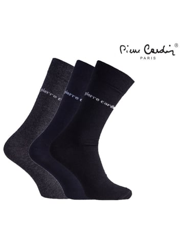 Pierre Cardin Socken 9 Paar in SCHWARZ, 9 Paar in ANTHRZIT