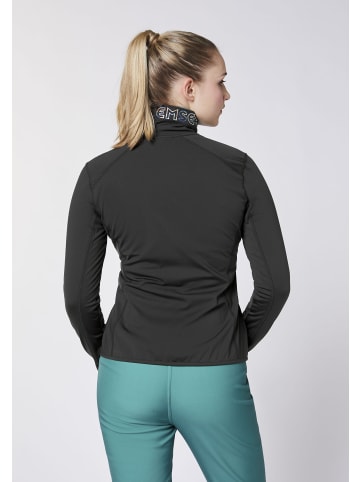 Fleecejacke in Schwarz