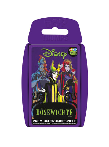 Top Trumps Disney Bösewichte Quartettspiel in bunt