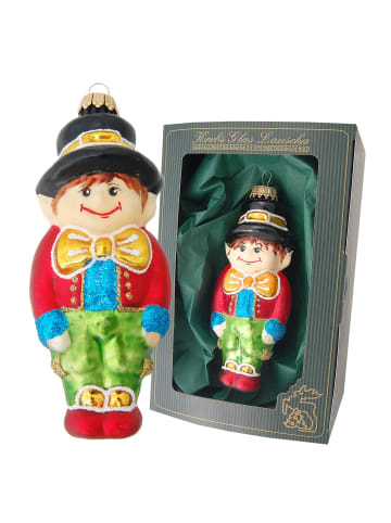 Baumschmuck-Glasornament in Bunt