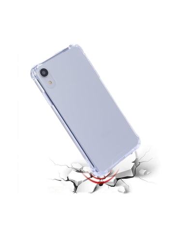 Feste PVC-Hülle für iPhone XR in Transparent