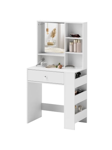 Schminktisch in Weiß 70L x 40B x 137H cm