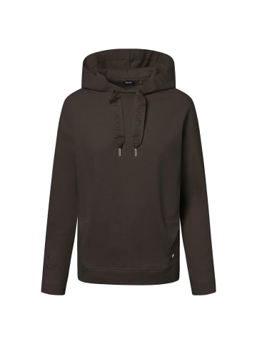 Sweatshirt in Dunkelbraun