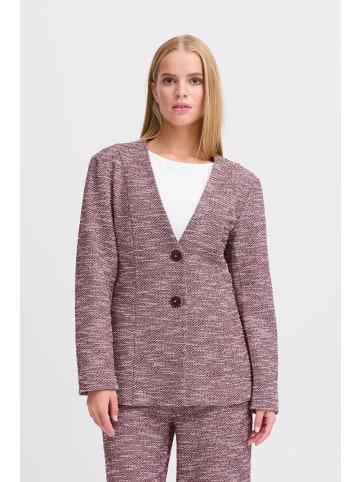 Blazer IHKATE Tight fit in Pink Berry Bouclé