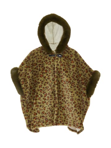 Damen Poncho in Grün