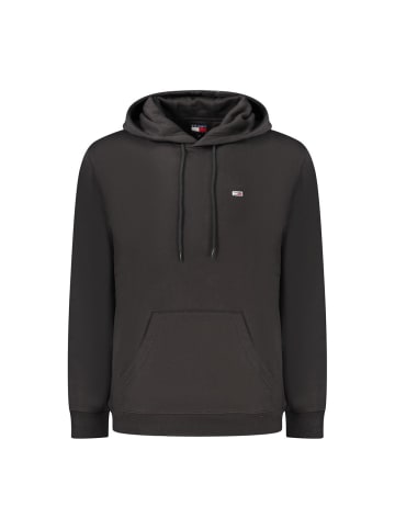 Schwarz Baumwolle Herren Sweatshirt
