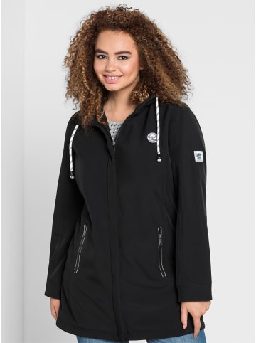 Softshelljacke in schwarz