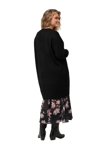 Strickjacke in schwarz
