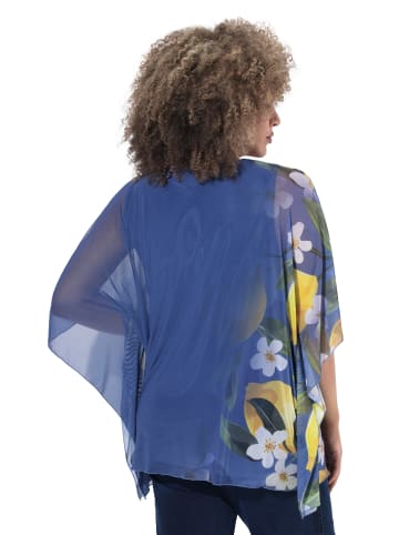 Bluse in atlantikblau