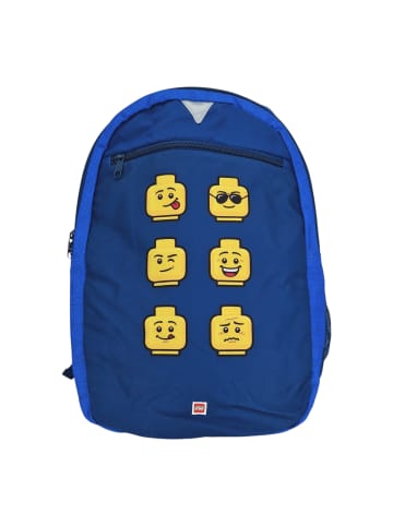 Rucksack Extended Faces in Blau