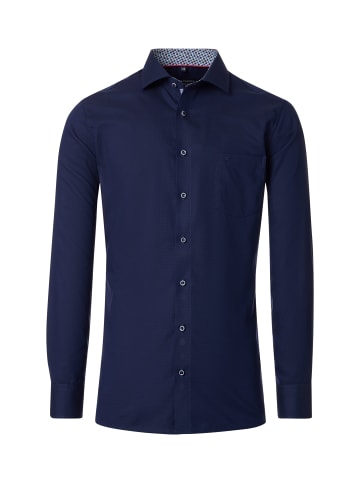 Comfort Fit Businesshemd in Blau