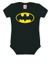 Logoshirt Baby-Body DC - BATMAN - Logo DC - Batman in schwarz