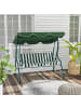 Outsunny Hollywoodschaukel 170L x 110B x 153H cm Grün