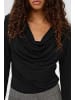 Soaked in Luxury Kurzarm-Bluse SLClara Slim fit in Black