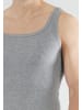 CECEBA Tank-Top 2Er Pack Classic Double Rib in grau-mittel-melange