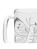 Mr. & Mrs. Panda Krug Schmetterling Zitronenfalter ohne Spruch in Transparent